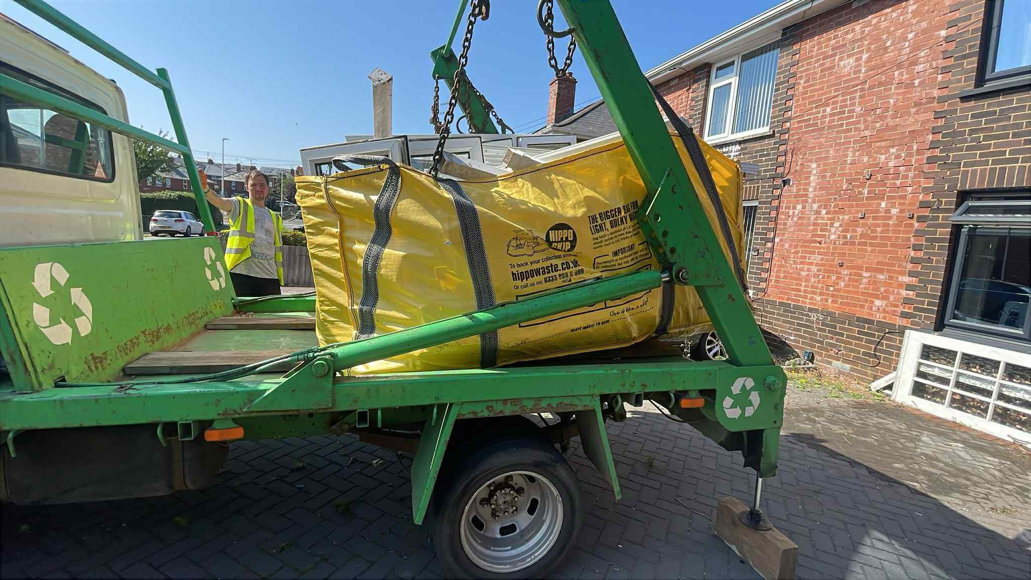 4.5 cubic yard dumpy bag