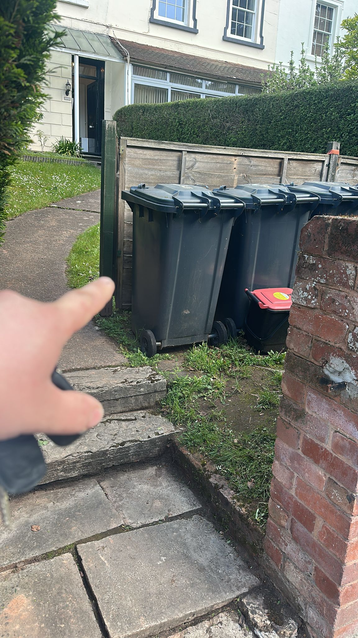 Bins and frontage cleared after collection