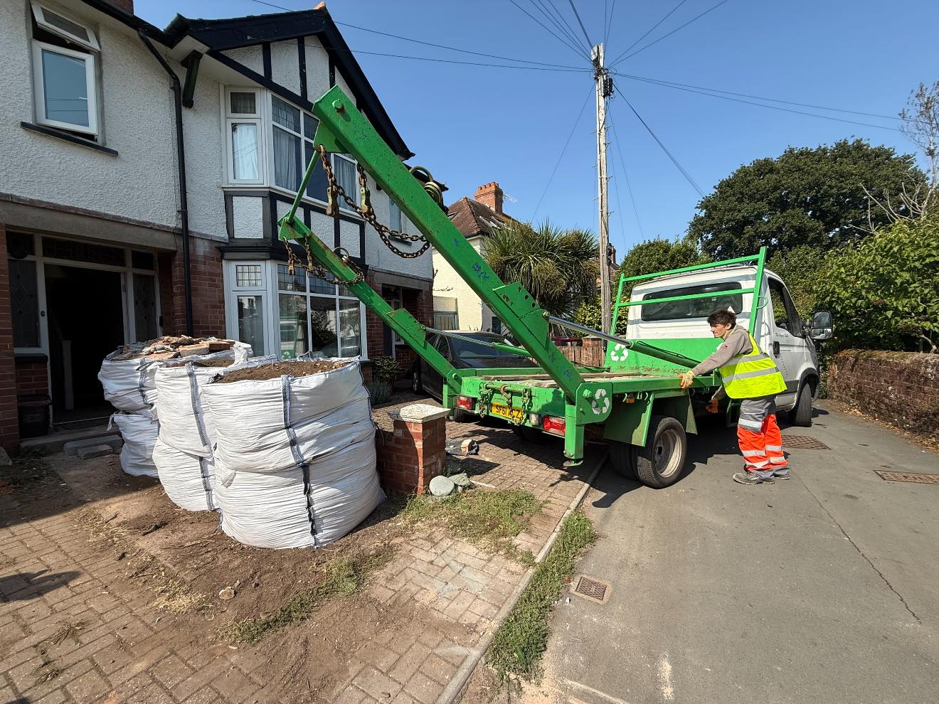 1 cubic yard dumpy bag