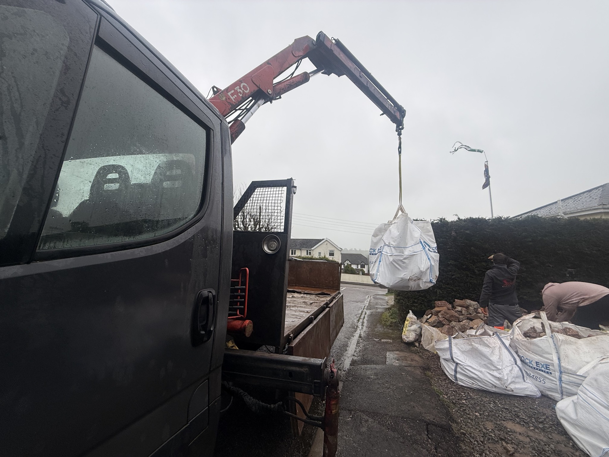 Waste collection service areas